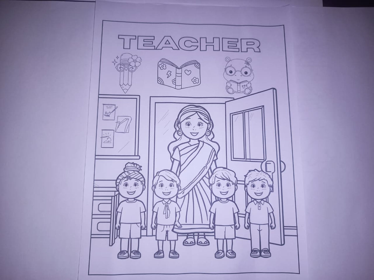 Back To School Coloring Pages - Yassinvo Prints