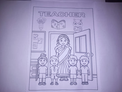 Back To School Coloring Pages - Yassinvo Prints