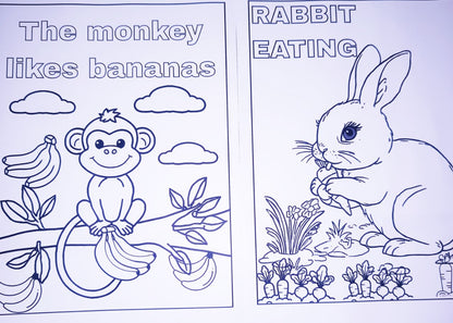 Animals Coloring Pages for kids - Yassinvo Prints